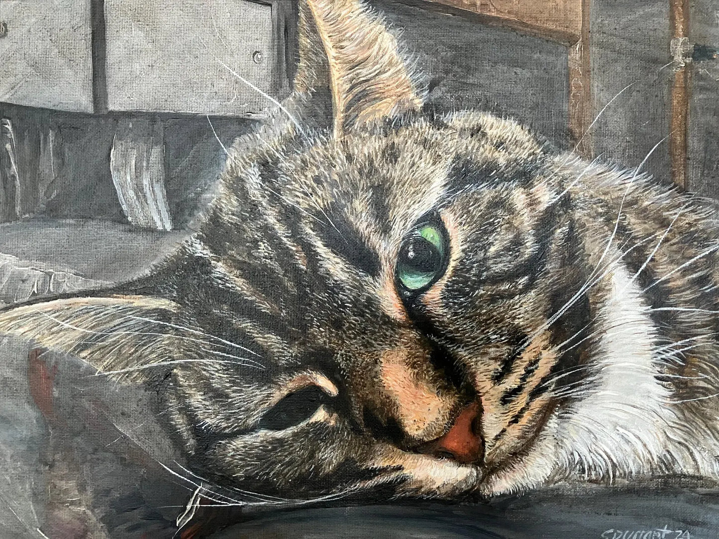 Unique Custom Pet Portraits - Mitten